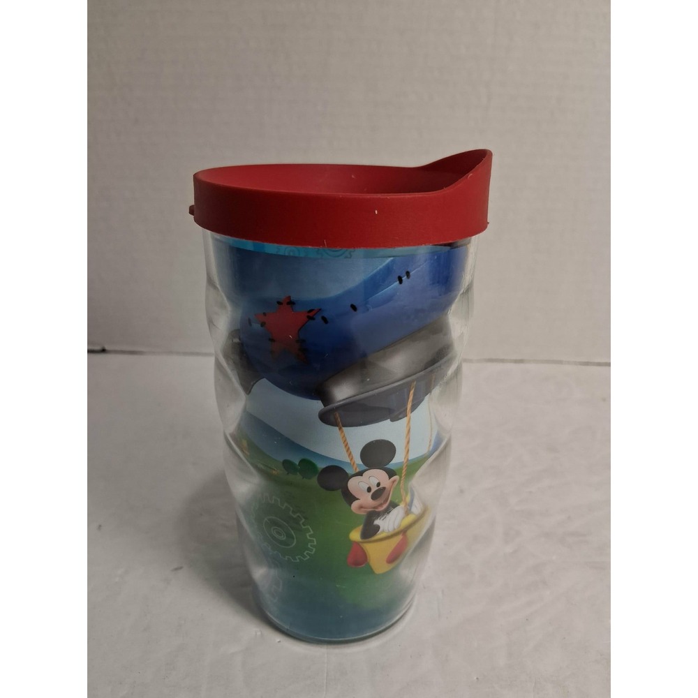 Tervis Tumbler 10 oz Mickey Mouse Donald Duck Adventure Day‎ Travel Mug Lid